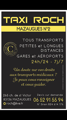 TAXI ROCH 2 MAZAUGUES à Mazaugues