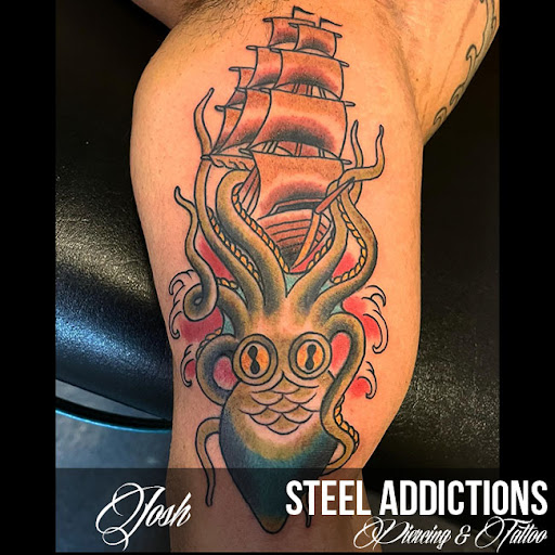 Explore handwriting tattoo ideas, creative tattoo ideas in Toledo, available at Steel Addictions