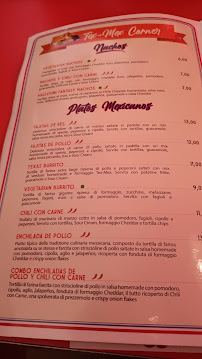 1950 American Diner à Forte dei Marmi menu