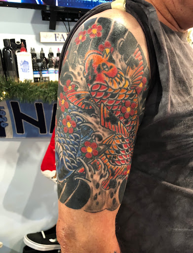 Explore notre dame tattoo ideas, creative tattoo ideas in Fairfield, available at Three Roses Studio