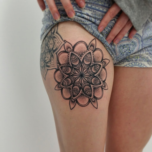 Explore exercise tattoo ideas, creative tattoo ideas in North Lima, available at The Gentlemen Tattoos LLC