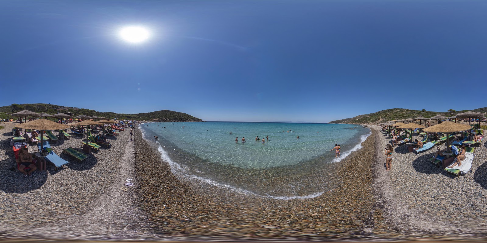 Fotografija Spiaggia di Mari Pintau in naselje