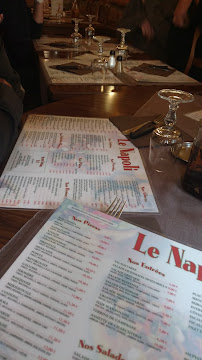 Le Napoli à Annecy menu