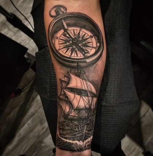 Explore inner arm cover up tattoo ideas, creative tattoo ideas in Kenosha, available at Kenosha Tattoo Company
