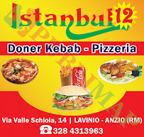 Menu du Istanbul 12 à Anzio