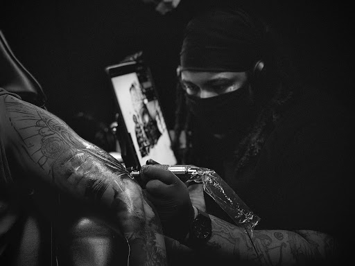 Explore african goddess tattoo ideas, creative tattoo ideas in Cordova, available at The Rook x Raven Tattoo Creative