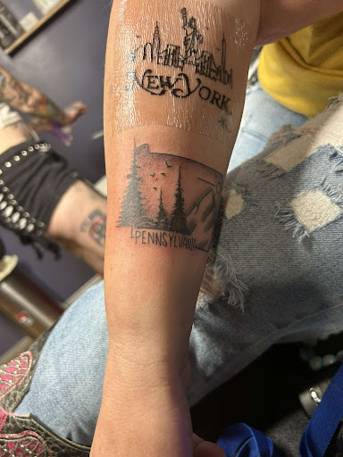 Explore dominican tattoo ideas, creative tattoo ideas in Williamsport, available at Gifted Body Art