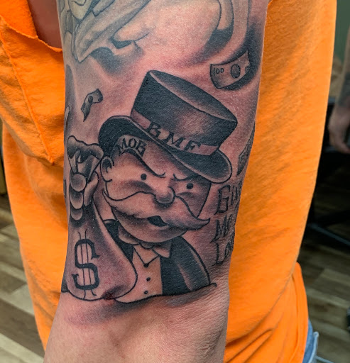 Explore foot tattoo ideas for female, creative tattoo ideas in Fargo, available at Golden Dragon Tattoo