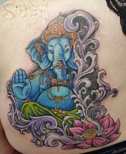 Explore scoliosis tattoo ideas, creative tattoo ideas in Whitmore Lake, available at Lovely Monkey Tattoo