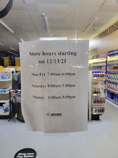 Auto Parts Store «NAPA Auto Parts - Genuine Parts Company», reviews and photos, 3604 Main St, Hilliard, OH 43026, USA