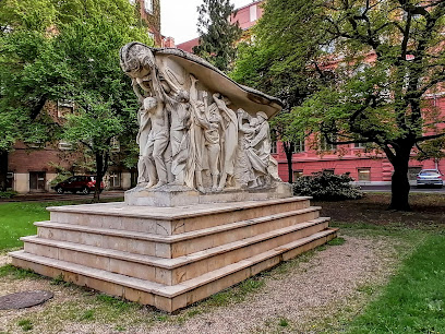 Sárkányölő Szent György-szobor