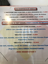 Restaurant français La Petite Cour à Narbonne (la carte)