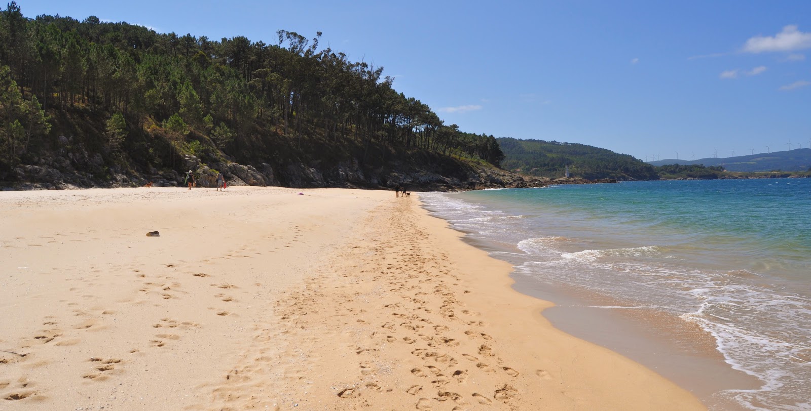 Foto van Praia Barreira met blauw puur water oppervlakte