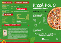 Menu / carte de Pizza Polo à Grans