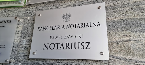 Notary's Office Notary Paweł Sawicki