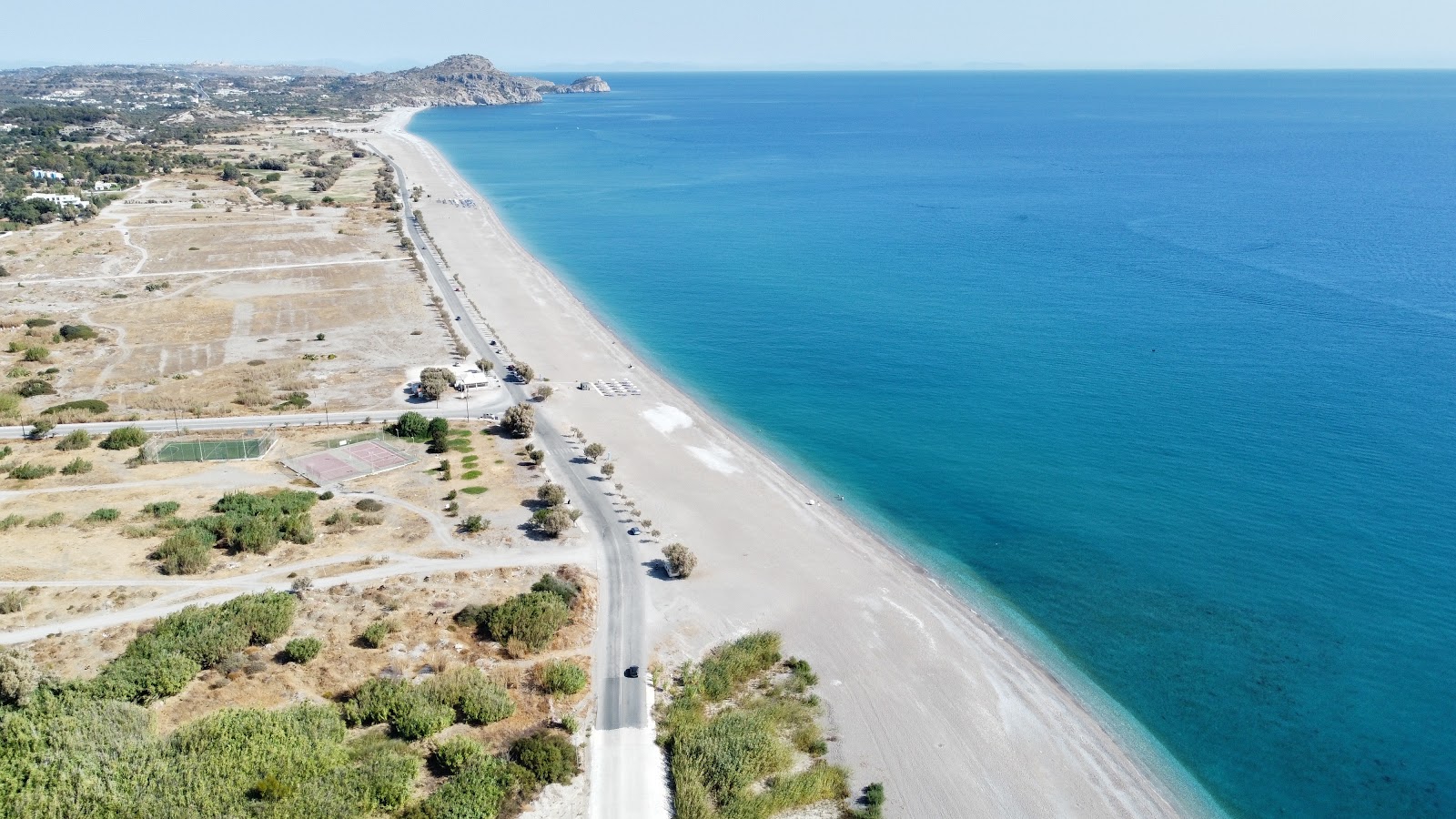 Zdjęcie Plaża Afandou z poziomem czystości wysoki