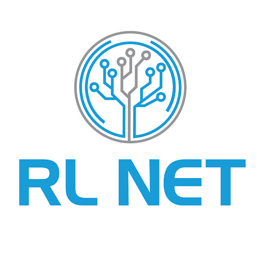 Logo da empresa - RL NET