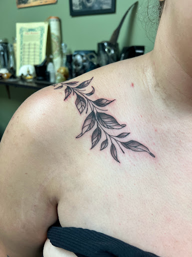 Explore ape tattoo ideas, creative tattoo ideas in Alfred, available at Tattooed Spirit