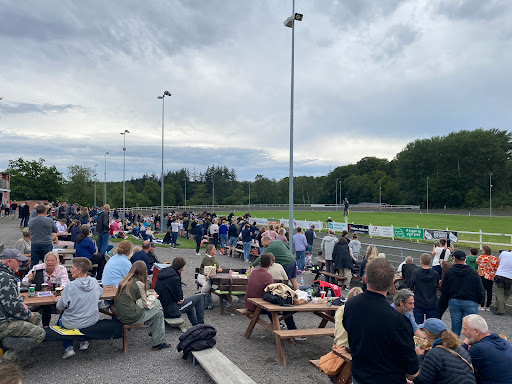 Cafe Travbanen in Aakirkeby, Slagelse