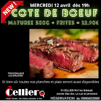 Restaurant Ô cellier à Le Luc (le menu)