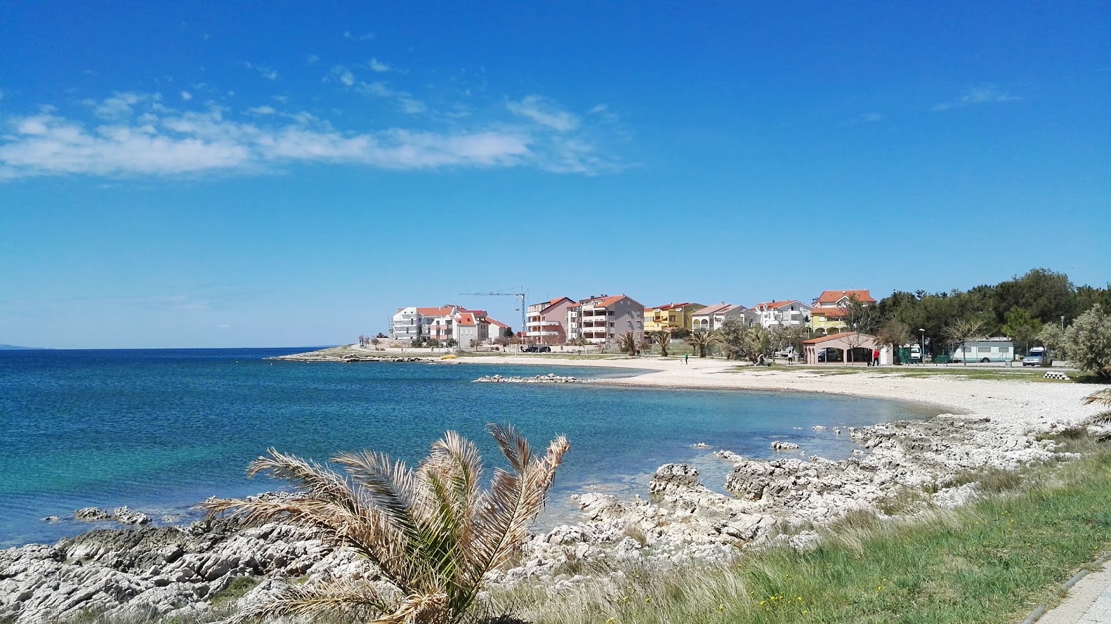 Fotografie cu Dubrovnik small beach cu mic golf
