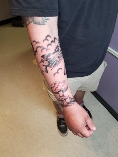 Explore tattoo ideas for men stencils, creative tattoo ideas in Shelby, available at T&C Tattoo Studios