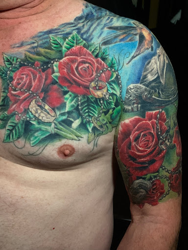 Explore tattoo ideas for scorpio, creative tattoo ideas in Addison, available at Cat Tattoo