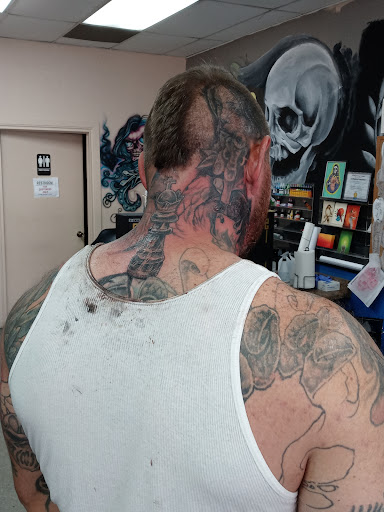 Explore elbow tattoo ideas traditional, creative tattoo ideas in Grand Junction, available at 50 Shades of Pain Tattoo and Art Studio