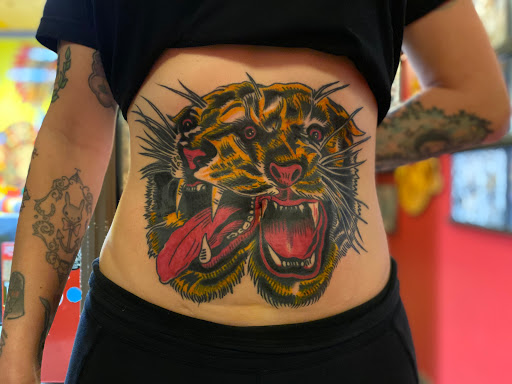 Explore culinary tattoo ideas, creative tattoo ideas in Dallas, available at Cedar Springs Tattoo & Piercing