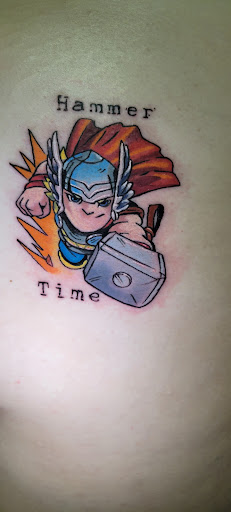 Explore tattoo brother ideas, creative tattoo ideas in Angola, available at Hoodlum Ink