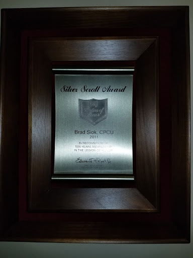 Insurance Agency «State Farm: Brad Siok, ChFC, CLU, CPCU», reviews and photos