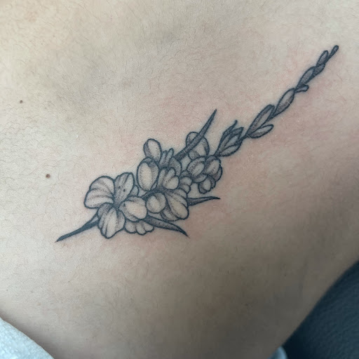 Explore botanical tattoo ideas, creative tattoo ideas in Spring, available at Late Nite Tattoos