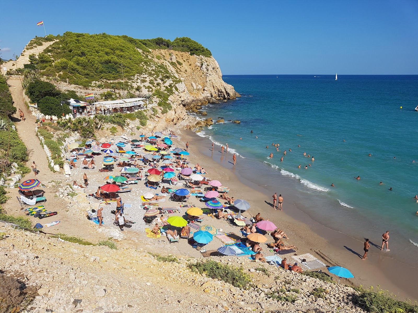 Foto di Playa del Muerto con molto pulita livello di pulizia