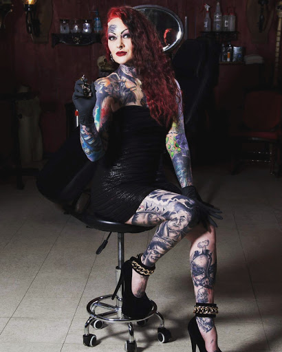 Explore blackbear tattoo ideas, creative tattoo ideas in Fort Worth, available at Darkside of Texas Tattoo & Piercing