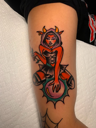 Explore mens collar bone tattoo ideas, creative tattoo ideas in Greenville, available at The Gallery Tattoo Greenville