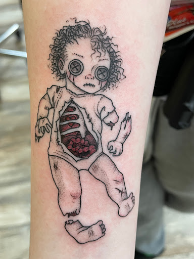 Explore from blood and ash tattoo ideas, creative tattoo ideas in Indianapolis, available at Golden Goose Tattoo Company