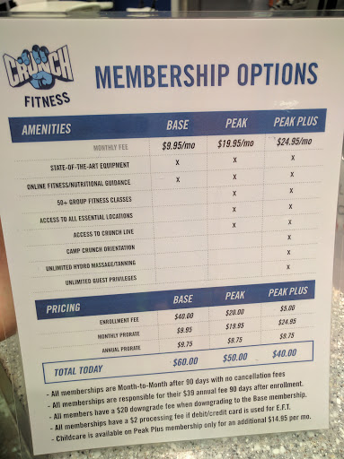 Health Club «Crunch - South Tampa», reviews and photos, 4055 S Dale Mabry Hwy, Tampa, FL 33611, USA