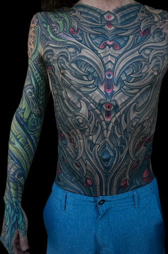 Explore psychedelic mushroom tattoo ideas, creative tattoo ideas in San Diego, available at Remington Tattoo Parlor