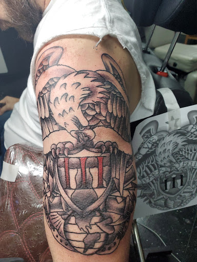 Explore therapy tattoo ideas, creative tattoo ideas in Newport, available at Mutiny Tattoo Co. LLC