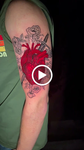 Explore lego tattoo ideas, creative tattoo ideas in Silver City, available at Independent Ink Tattoo