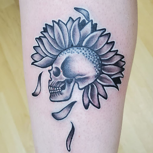 Explore curse mark tattoo ideas, creative tattoo ideas in Albany, available at Purgatory Tattoo Co.