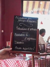 Le Barboton à Saint-Étienne menu