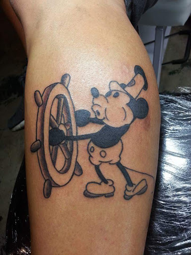 Explore captain america tattoo ideas, creative tattoo ideas in Modesto, available at Inkwell Tattoo