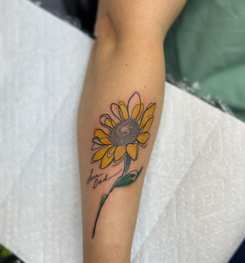 Explore y2k tattoo ideas, creative tattoo ideas in Fort Wayne, available at Grade A Tattoos and Body Piercing