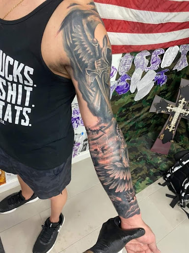 Explore sage tattoo ideas, creative tattoo ideas in Conroe, available at Nicoles Tattoos and Piercings