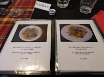 Restaurant de fruits de mer El BACARO Hosteria cicchetteria di pesce di Callegaro Gianni à Venice (le menu)