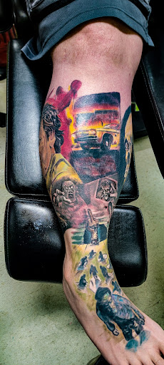 Explore stretch mark tattoo ideas, creative tattoo ideas in Kingsport, available at Ink-a-zoid Tattoos & Piercings