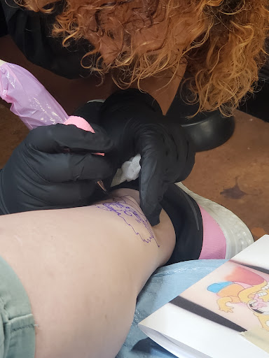 Explore nature sleeve tattoo ideas, creative tattoo ideas in Mebane, available at The Cardinal Skin Art & Gallery