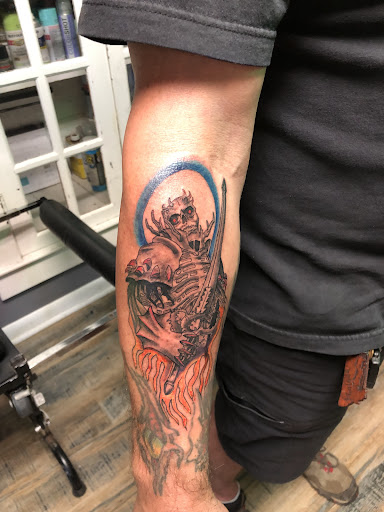 Explore edc tattoo ideas, creative tattoo ideas in Lansing, available at CDM Inked Studio