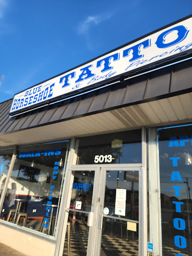 Explore buffy tattoo ideas, creative tattoo ideas in Hampton, available at Blue Horseshoe Tattoo and Body Piercing